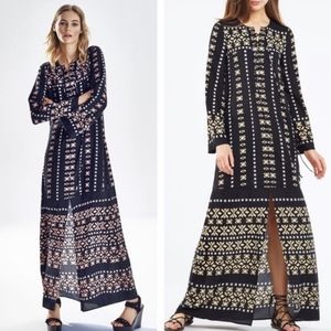 RARE BCBG MaxAzria Lianna Kaftan Maxi Dress XS